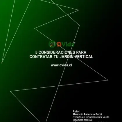 E-book: 5 consideraciones para contratar tu jardín vertical