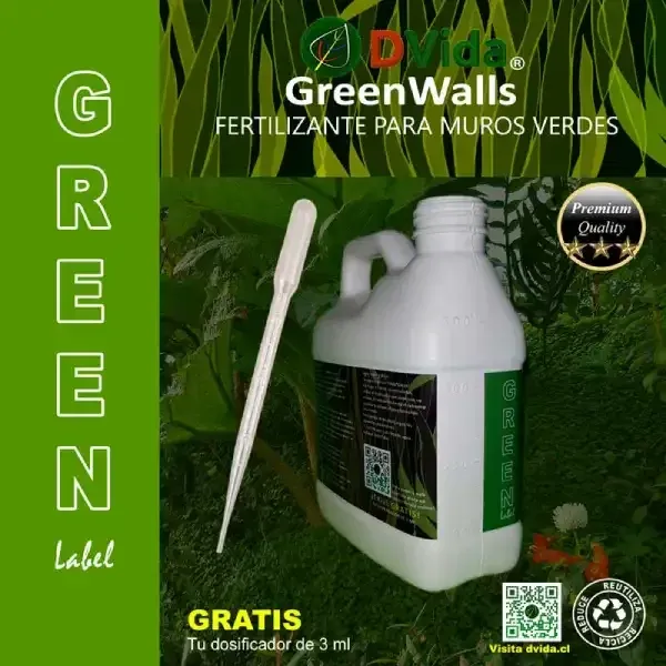 Nutrientes y fertilizantes jardin vertical dvida green