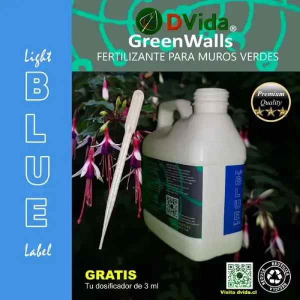 Los mejores fertilizantes para muros verdes dvida lightblue